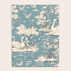 Elegant Swans in Bloom Notebook Gallery Image 4