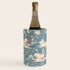 Elegant Swans in Bloom Wine Chiller Gallery Image 1