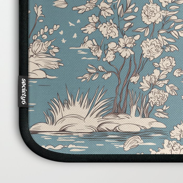 Elegant Swans in Bloom Laptop Sleeve Gallery Image 3