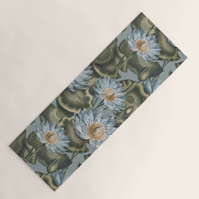Water Lily (NYMPHAEA) Yoga Mat Gallery Image 1