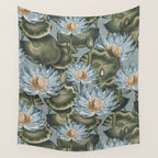 Water Lily (NYMPHAEA) Wall Tapestry Gallery Image 4