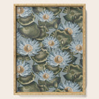Water Lily (NYMPHAEA) Serving Tray Gallery Image 1