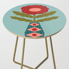 Groovy Floral Vase - Green  Side Table Gallery Image 2