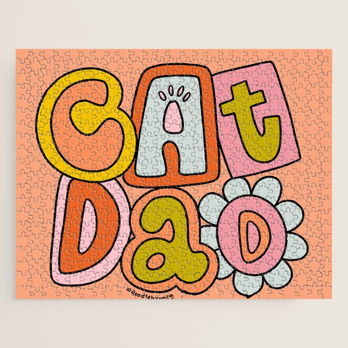Cat Dad Jigsaw Puzzle Gallery Image 1