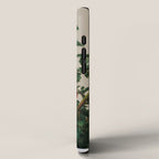 Japandi Wall Art Tomato Girl Summer Japanese Art Botanical Wall Art Sage Green Poster Maximalist Art iPhone Case Gallery Image 2