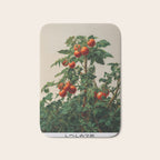 Japandi Wall Art Tomato Girl Summer Japanese Art Botanical Wall Art Sage Green Poster Maximalist Art Bath Mat Gallery Image 1