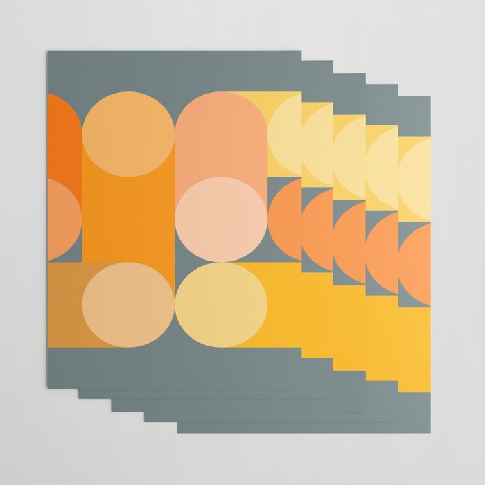 Modern Geometric 87A Wrapping Paper Gallery Image 3