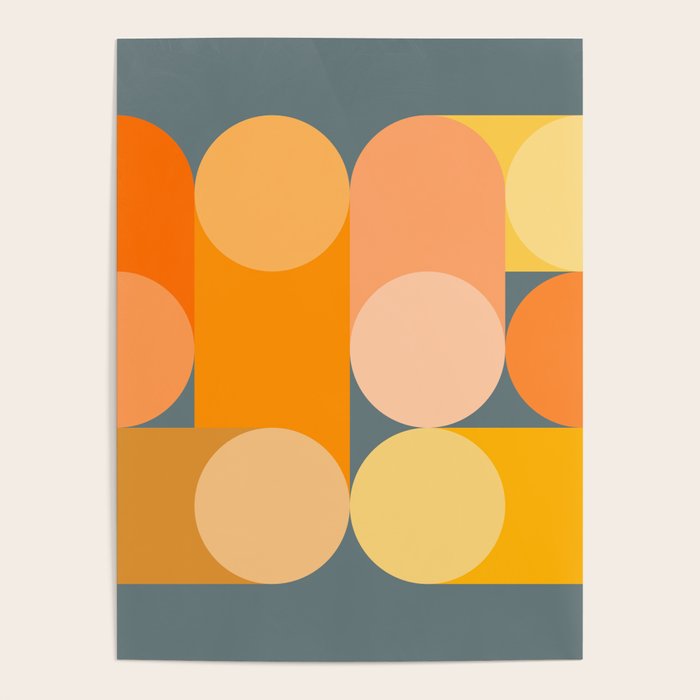 Modern Geometric 87A Poster Gallery Image 4