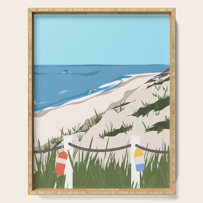 Cape Cod Summer Serving Tray Gallery Image 1