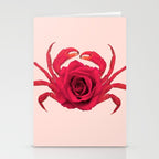 ROSE CRAB Stationery Card Gallery Image 2