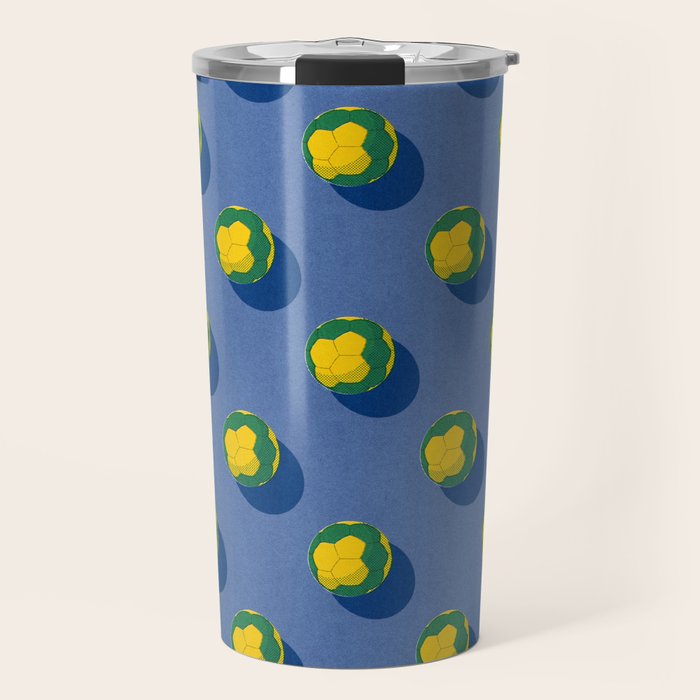 BALLS Handball - pattern Travel Mug Gallery Image 1