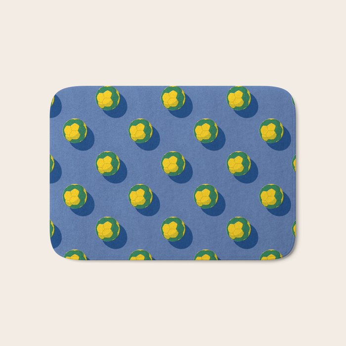 BALLS Handball - pattern Bath Mat Gallery Image 1
