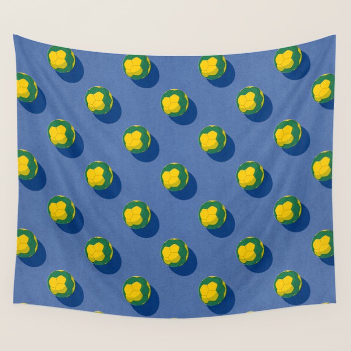 BALLS Handball - pattern Wall Tapestry Gallery Image 4