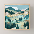 Winter Sun Mini Art Print Gallery Image 1