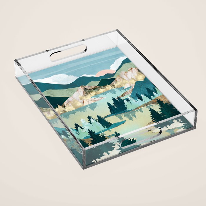 Winter Sun Acrylic Tray Gallery Image 1