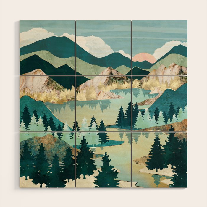 Winter Sun Wood Wall Art Gallery Image 1