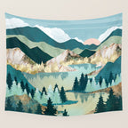 Winter Sun Wall Tapestry Gallery Image 4