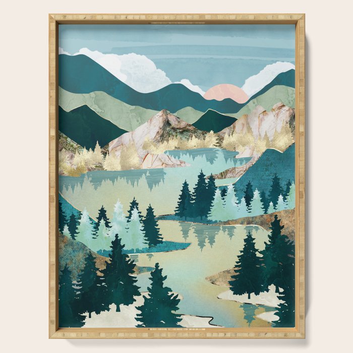 Winter Sun Serving Tray Gallery Image 1