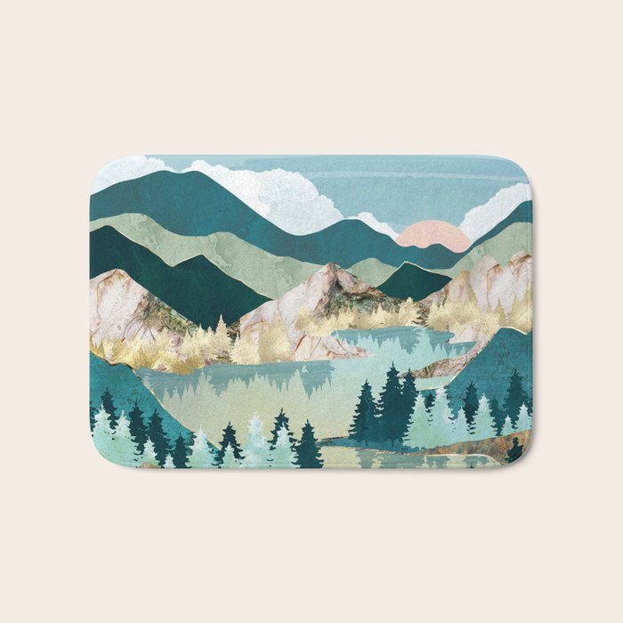 Winter Sun Bath Mat Gallery Image 1