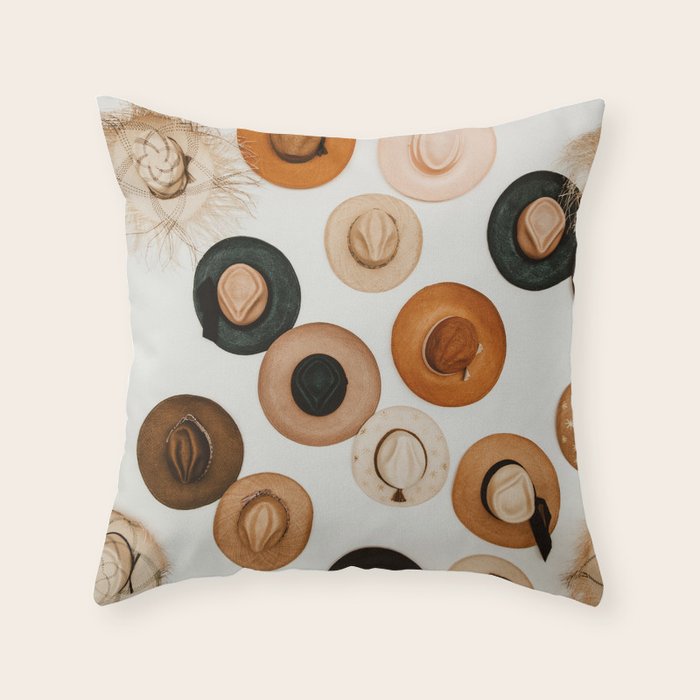Baja Hat Wall Throw Pillow Gallery Image 6