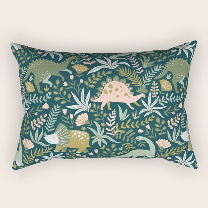 Dino Rectangular Pillow Gallery Image 2