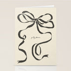 Ribbon bow Stationery Card Gallery Image 2