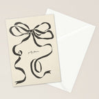 Ribbon bow Stationery Card Gallery Image 2