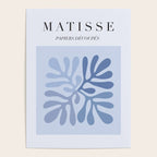 Blue Matisse Exhibition Poster - Light Blue Henri Matisse Cut Outs Vintage Poster Matisse Poster Gallery Image 4