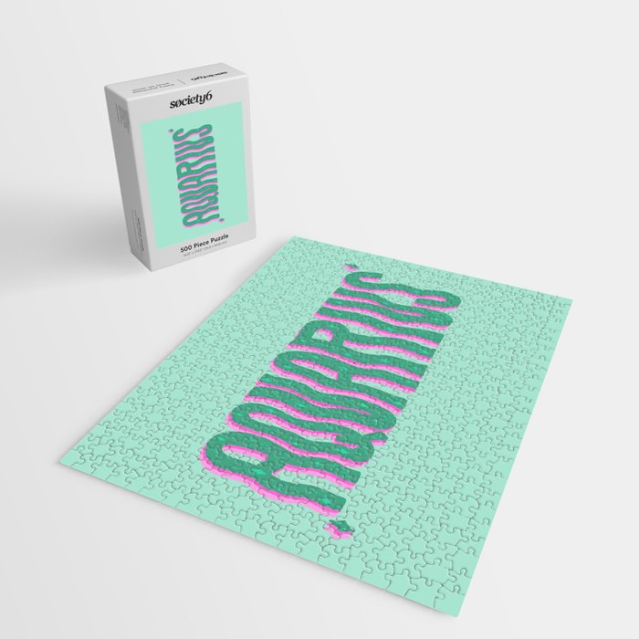 Wavy Aquarius Jigsaw Puzzle Gallery Image 2