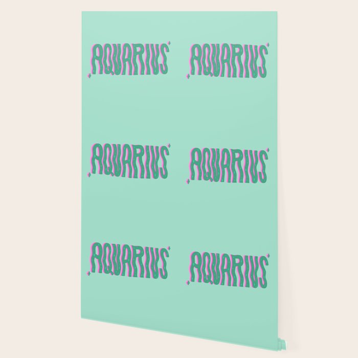 Wavy Aquarius Wallpaper Gallery Image 2