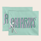 Wavy Aquarius Placemat Gallery Image 1