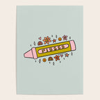 Pisces Crayon Poster Gallery Image 4