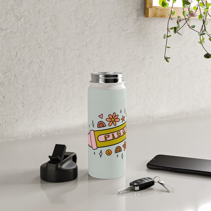Pisces Crayon Water Bottle Gallery Image 4