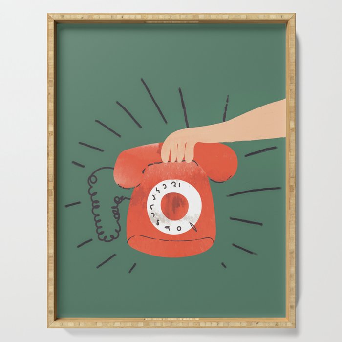 Call me Serving Tray Gallery Image 1