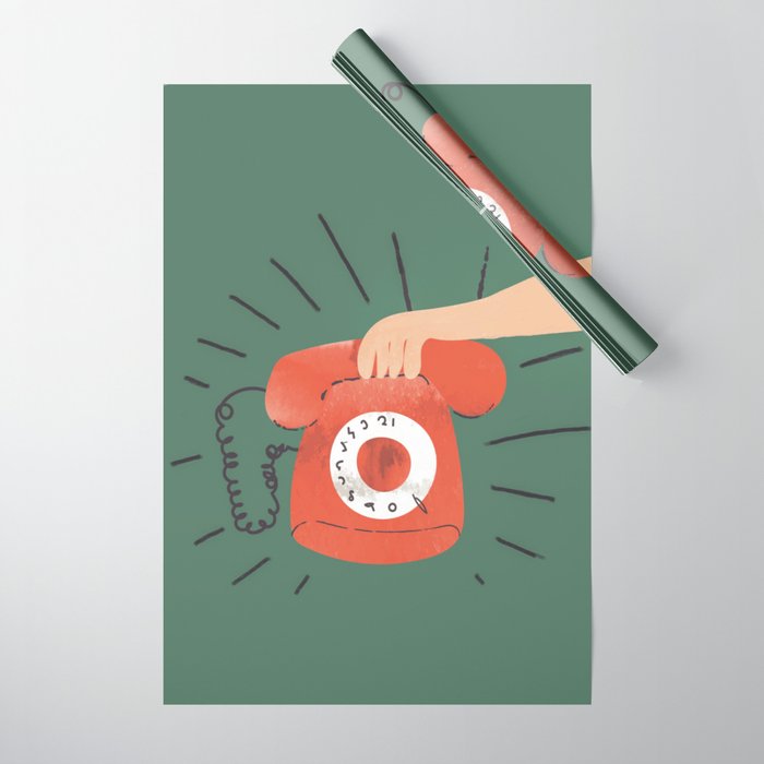 Call me Wrapping Paper Gallery Image 1