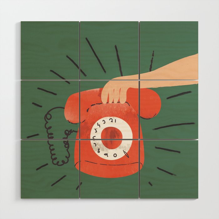 Call me Wood Wall Art Gallery Image 1