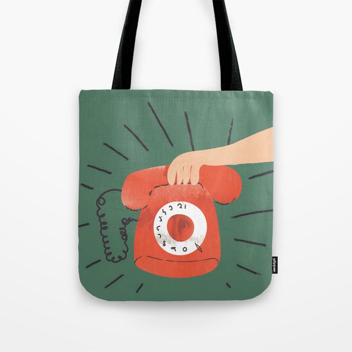Call me Tote Bag Gallery Image 1