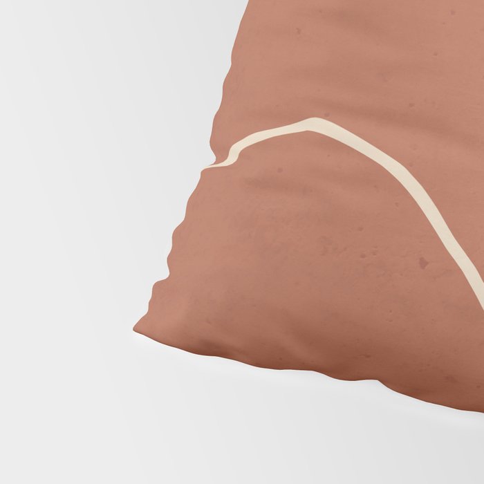 Minimal Abstract Art Landscape 2 Pillow Sham Gallery Image 4