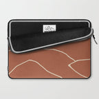 Minimal Abstract Art Landscape 2 Laptop Sleeve Gallery Image 2