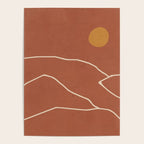 Minimal Abstract Art Landscape 2 Poster Gallery Image 4