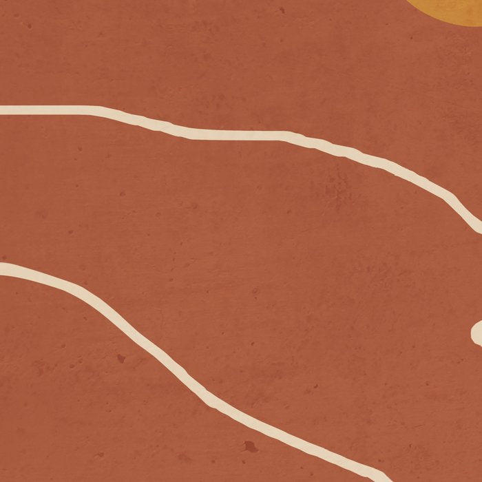 Minimal Abstract Art Landscape 2 Coffee Mug Gallery Image 2