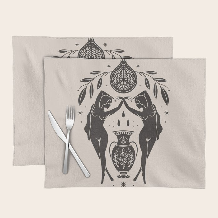 Persephone - Black Placemat Gallery Image 1