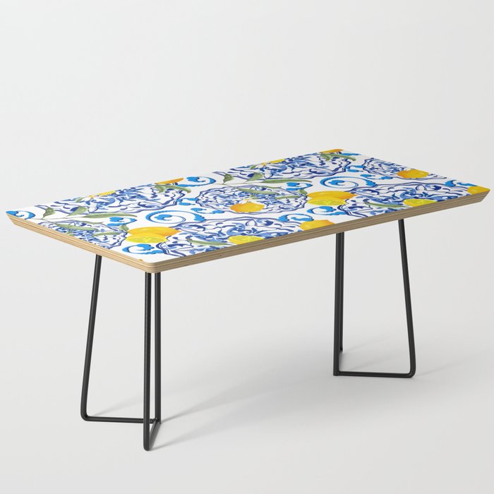 Summer,citrus,Mediterranean style,lemon fruit,simple pattern  Coffee Table Gallery Image 1