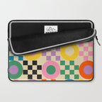 Lucky Checkerboard Laptop Sleeve Gallery Image 2