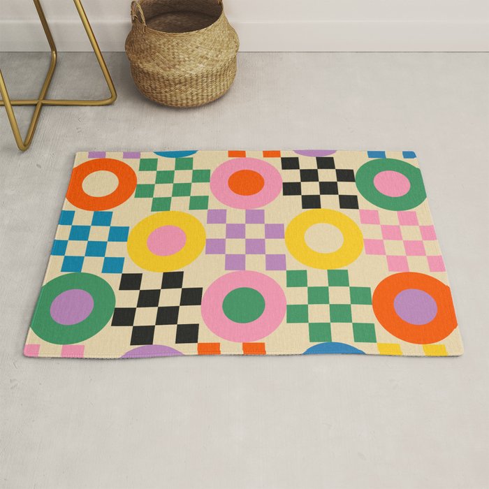 Lucky Checkerboard Rug Gallery Image 1