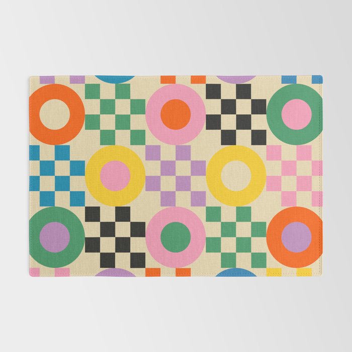 Lucky Checkerboard Rug Gallery Image 2
