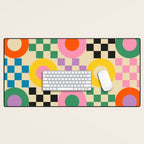 Lucky Checkerboard Desk Mat Gallery Image 1