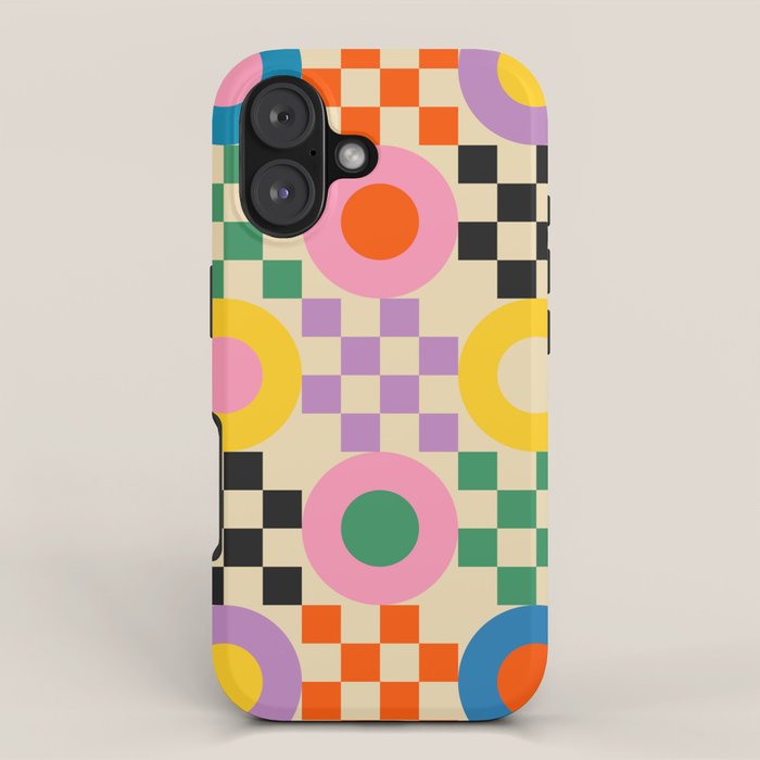Lucky Checkerboard iPhone Case Gallery Image 1