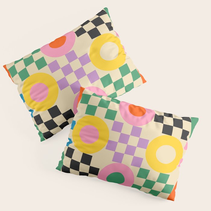 Lucky Checkerboard Pillow Sham Gallery Image 3