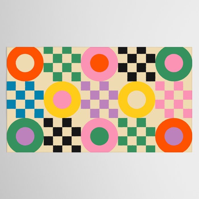 Lucky Checkerboard Tablecloth Gallery Image 2